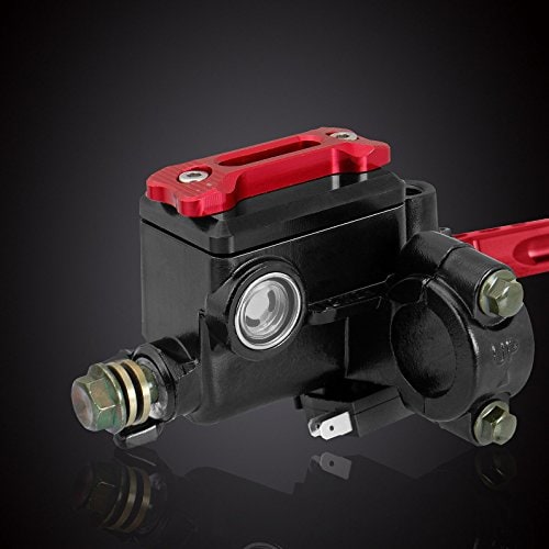 MZS Negro 7/8 Palancas Juego Cilindro Maestro Freno Palanca - Imagen 8