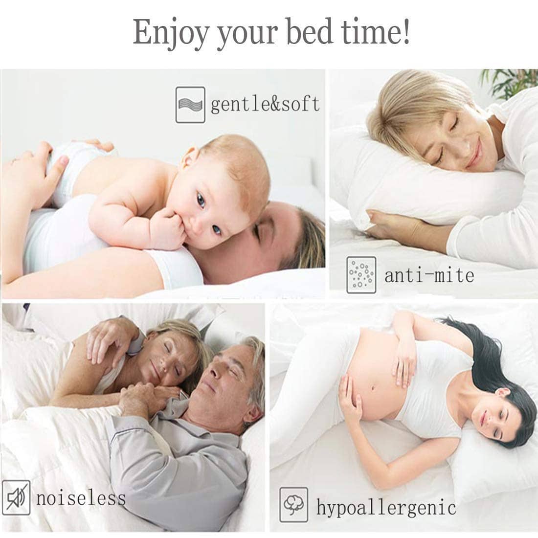 Edredón para Todas las Estaciones California King COHOME - - Imagen 8