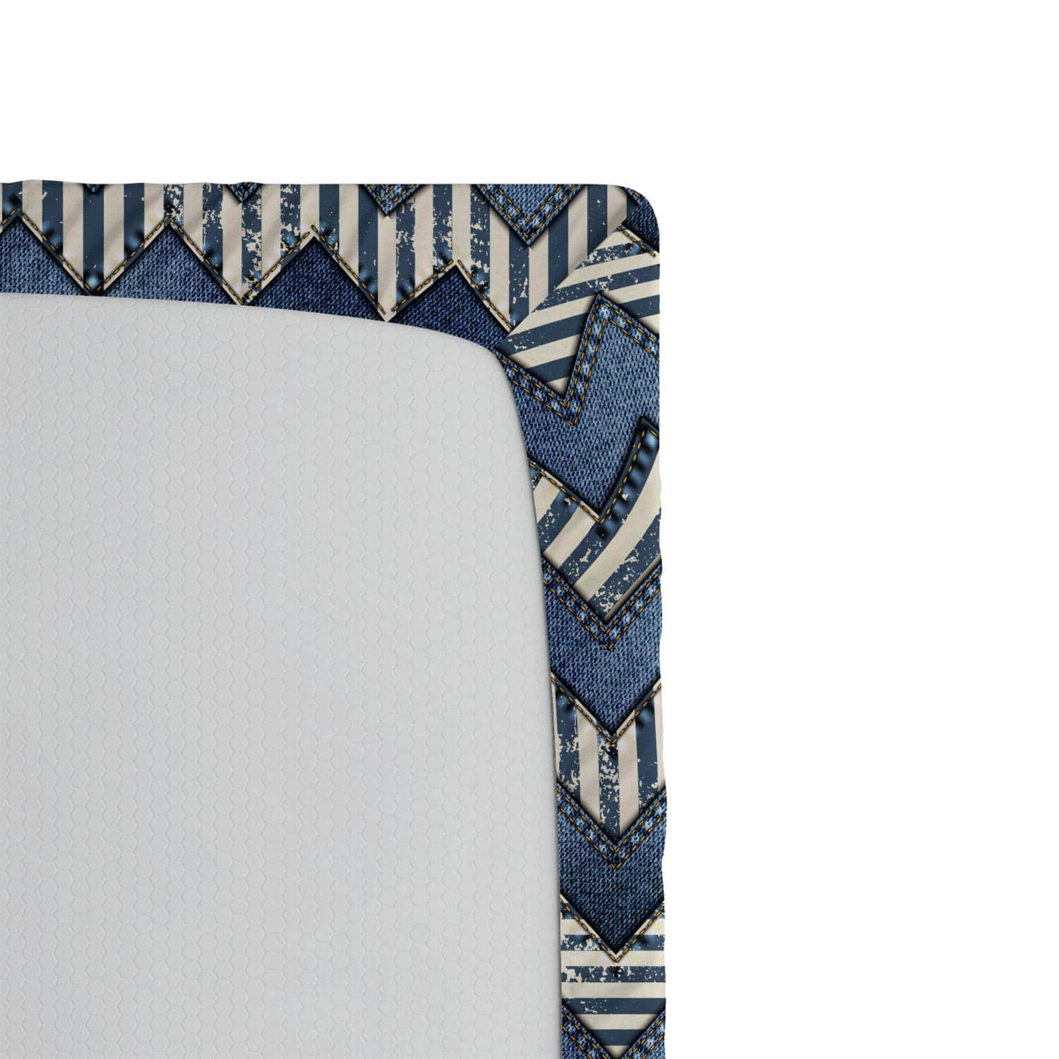 Lunarable Sábana Ajustable Náutica, Revestimiento de - Imagen 6