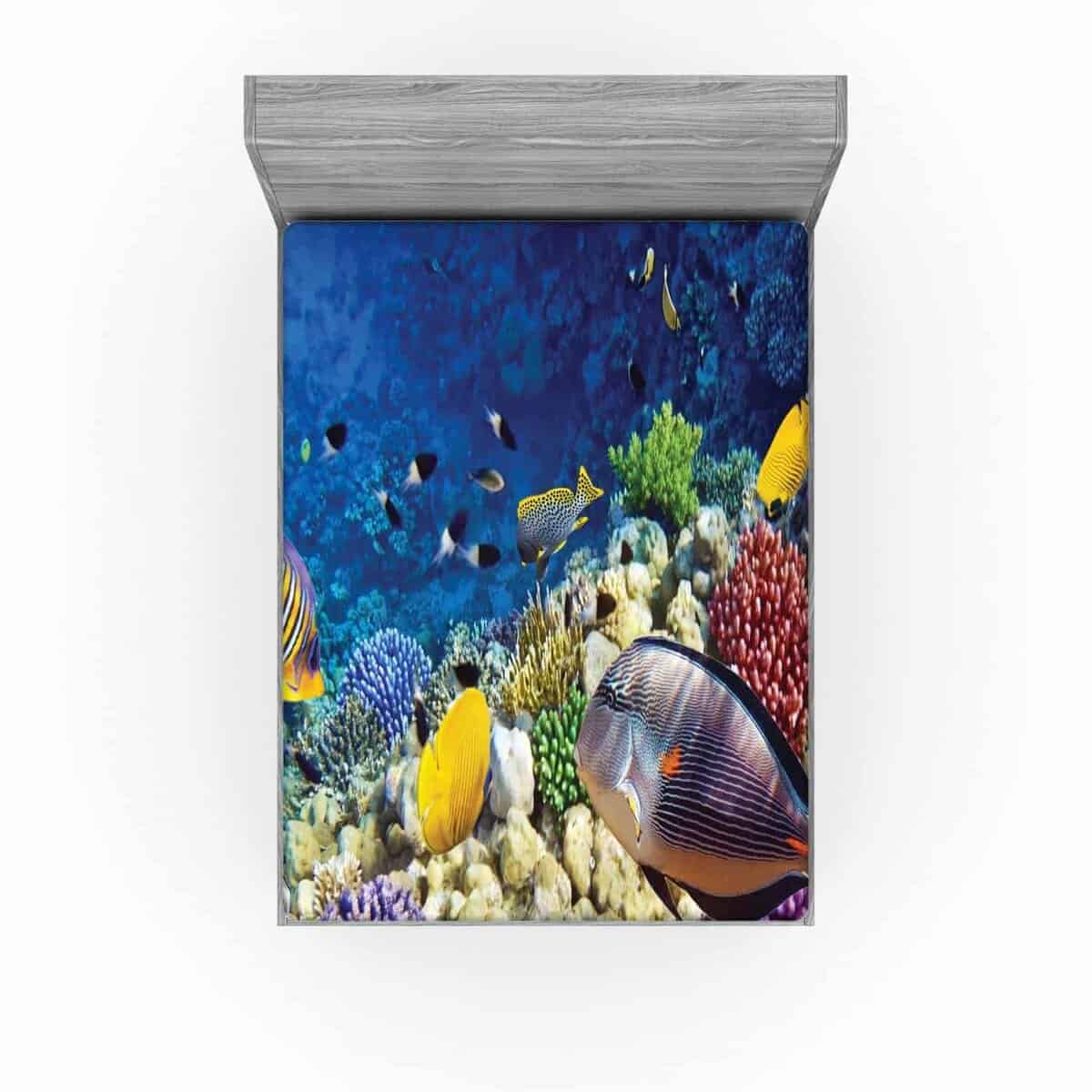 Sábana Ajustable Lunarable Ocean, Mundo Acuático Salvaje - Imagen 4