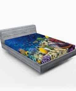 Sábana Ajustable Lunarable Ocean, Mundo Acuático Salvaje