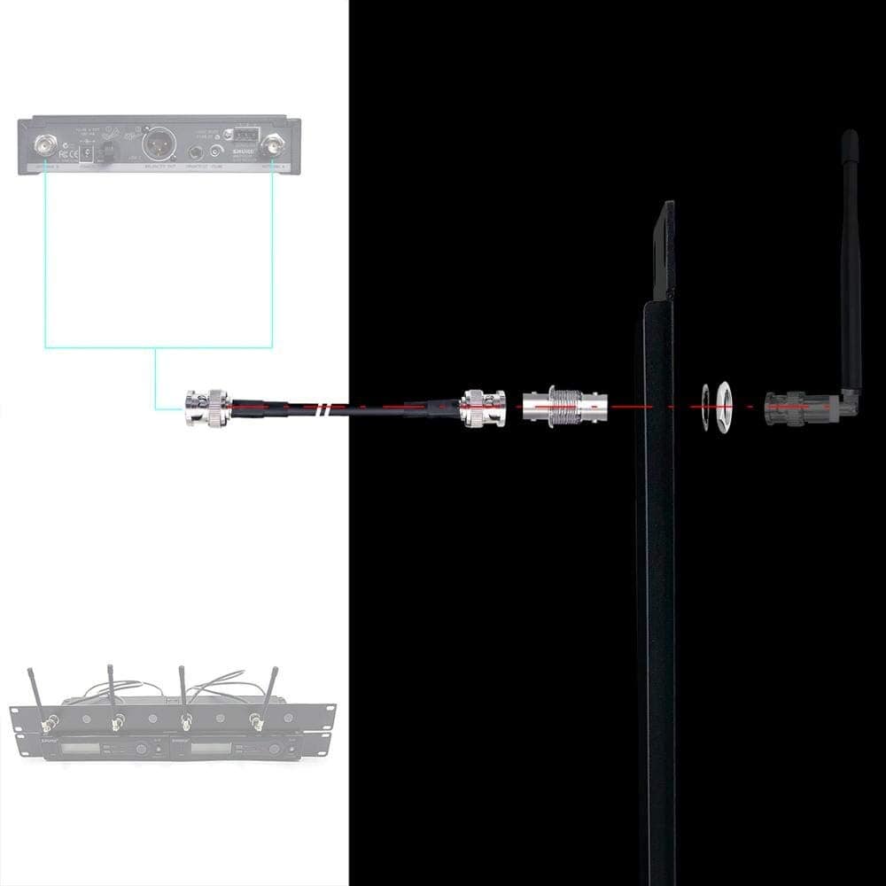 Kit de Cable de Extensión de Antena Coaxial BNC RhymKawa RS - Imagen 5