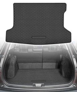 Tapete protector de maletero negro compatible con Honda HRV