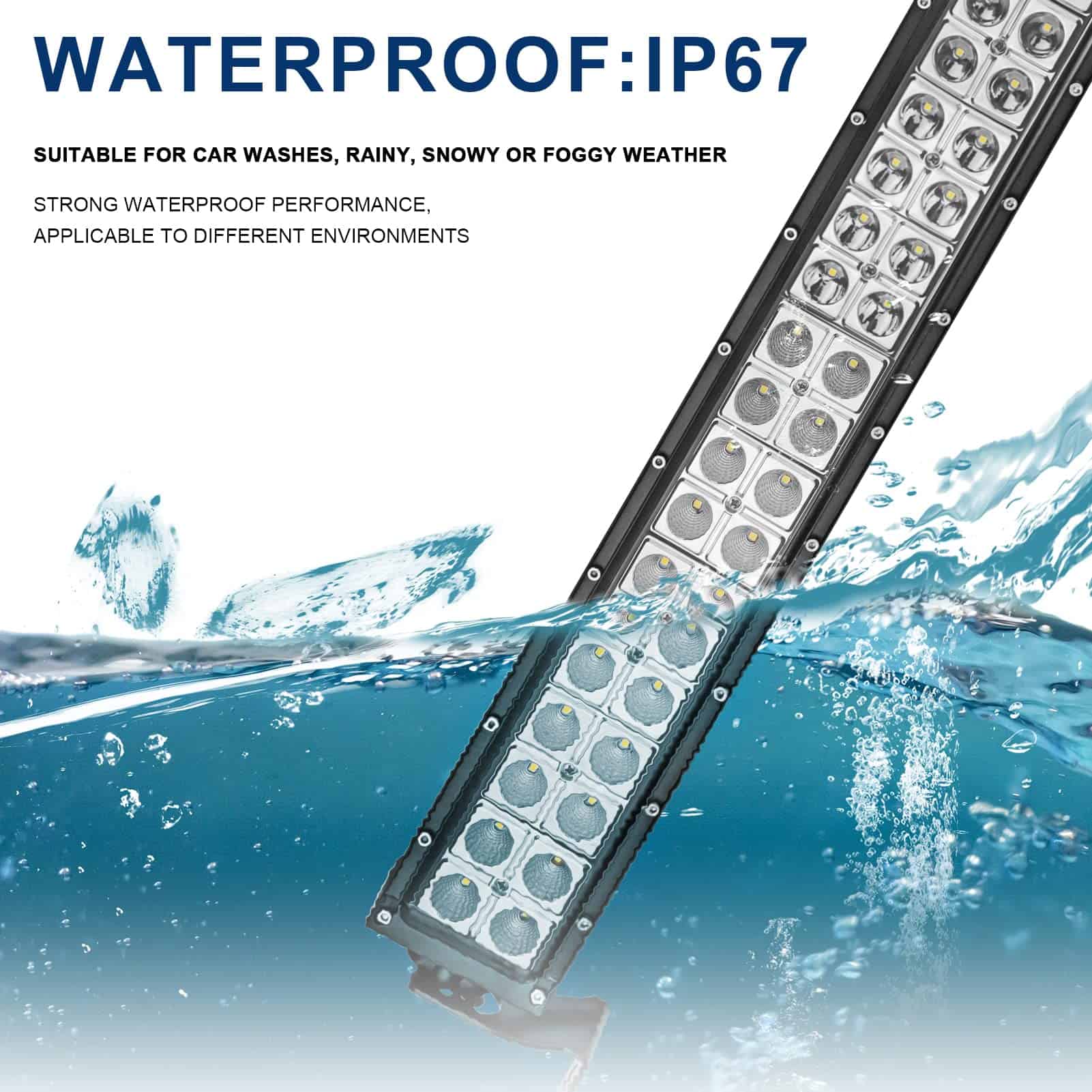 Dasen 42" 240W Barra de Luz de Trabajo LED Curva con - Imagen 5