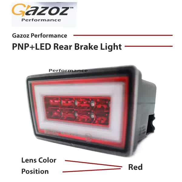 GAZOZ PERFORMANCE PNP+LED Luz de Freno Trasera Compatible - Imagen 5