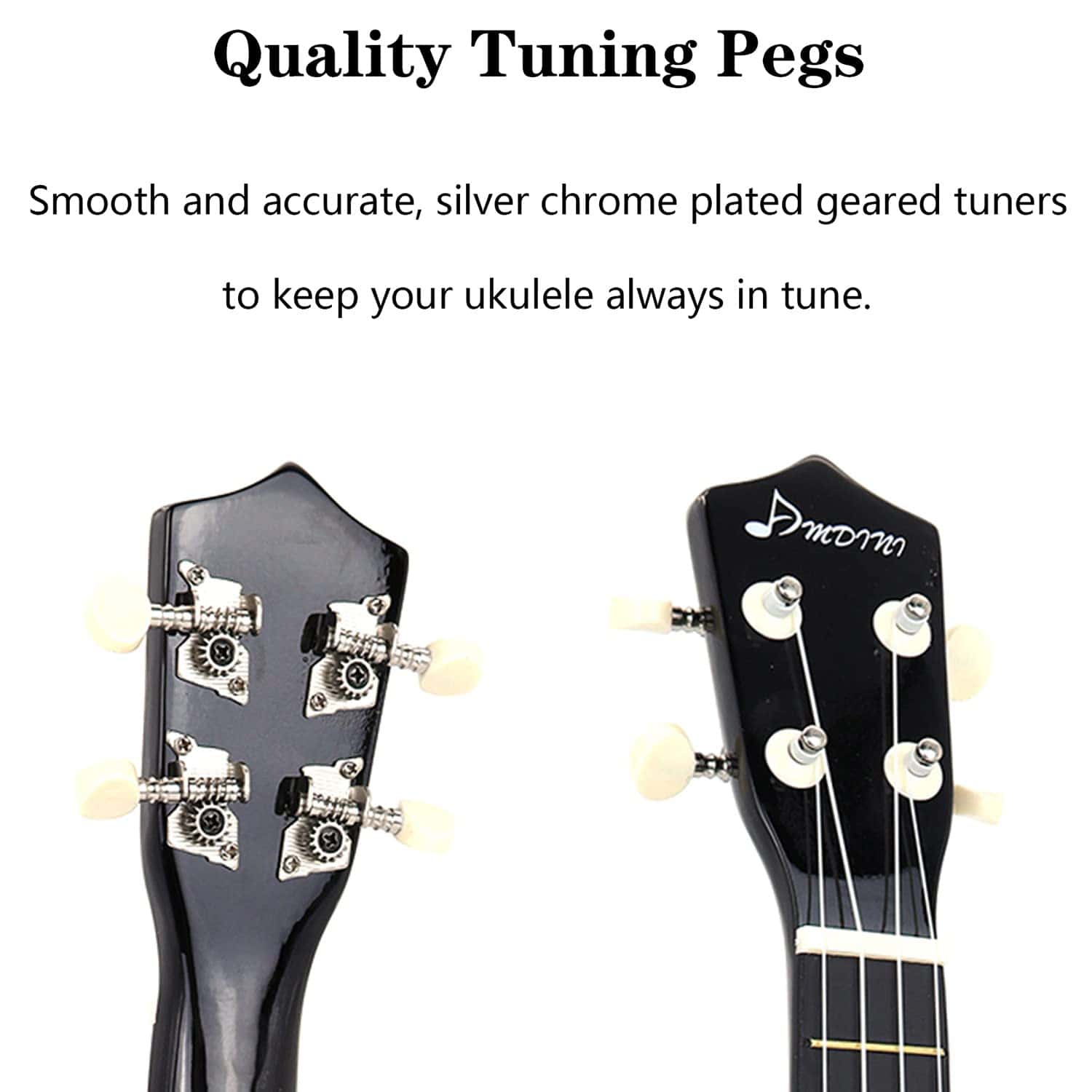 Ukulele Soprano Amdini de 21 pulgadas de -al Básico - Imagen 9