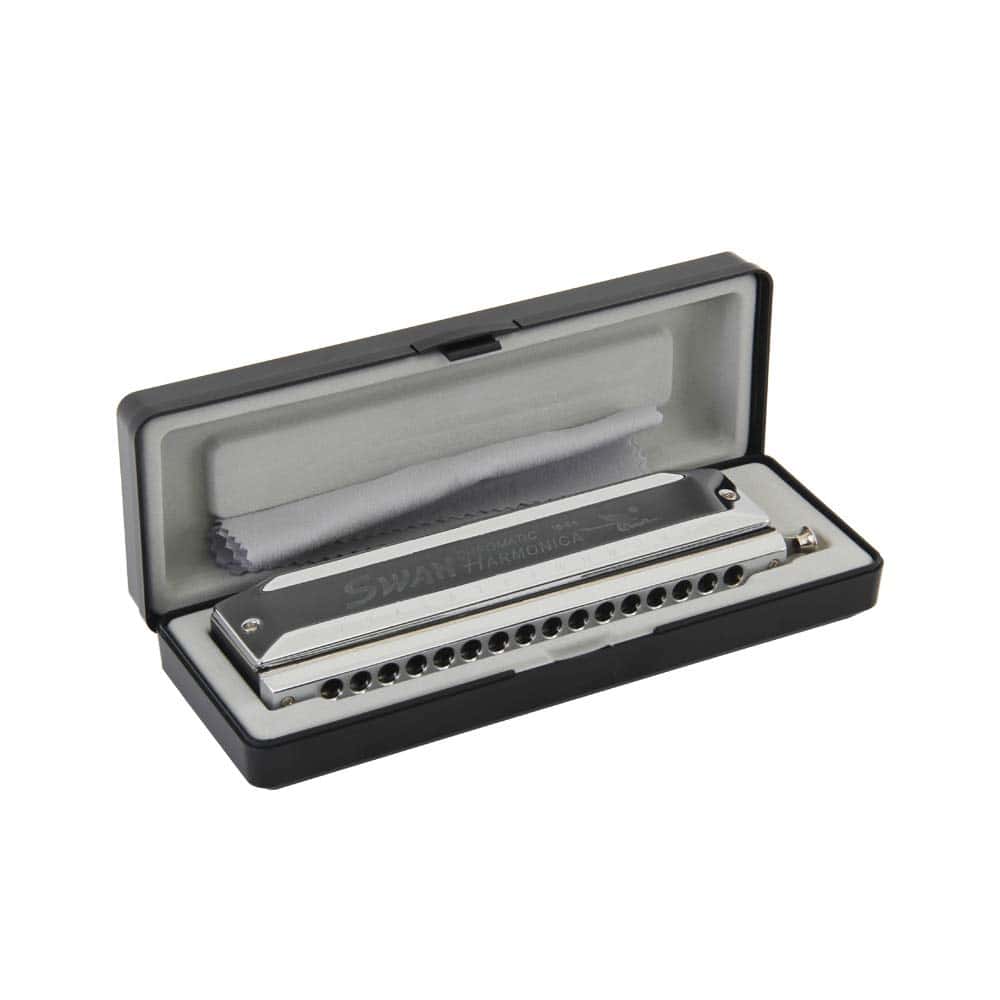 Armónica Cromática Estándar SWAN de 10/12/16 Agujeros en Do - Imagen 5