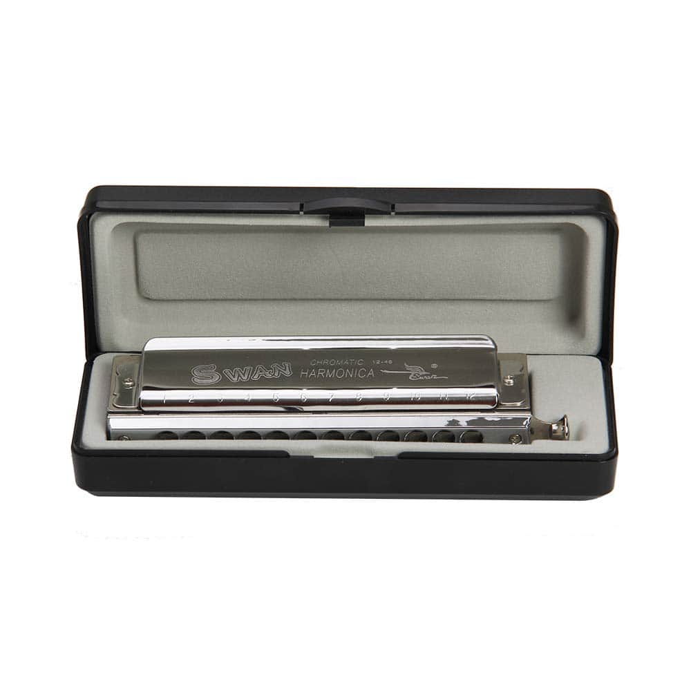 Armónica Cromática Estándar SWAN de 10/12/16 Agujeros en Do - Imagen 7
