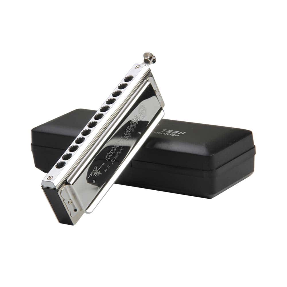 Armónica Cromática Estándar SWAN de 10/12/16 Agujeros en Do - Imagen 3