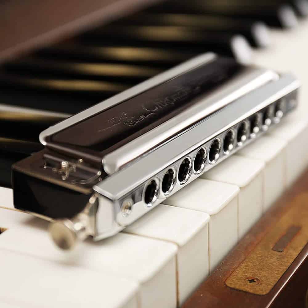 Armónica Cromática Estándar SWAN de 10/12/16 Agujeros en Do - Imagen 9