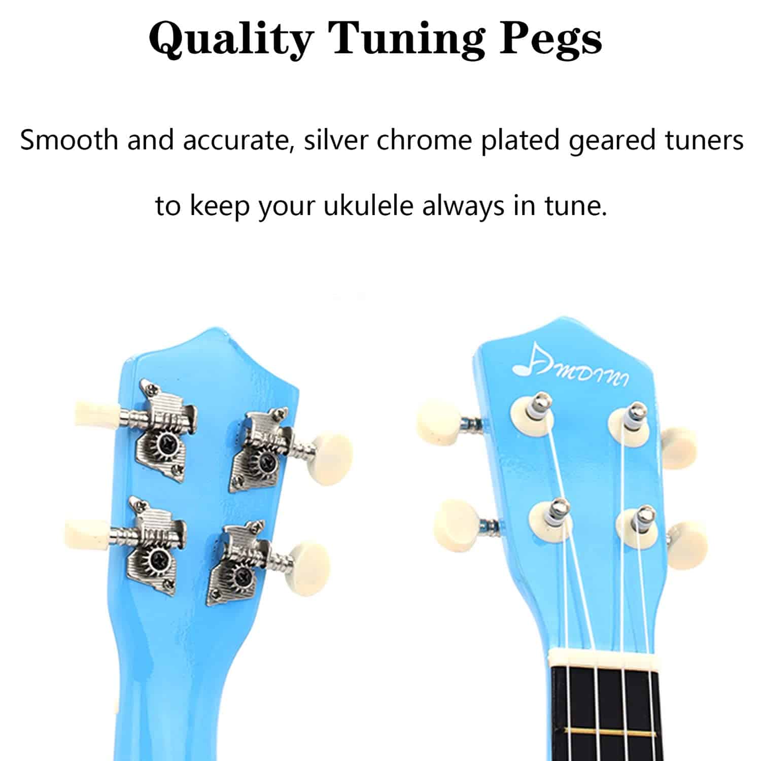 Ukulele Soprano Amdini de 21 pulgadas de - Primario - Imagen 9