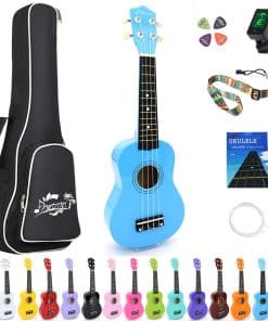 Ukulele Soprano Amdini de 21 pulgadas de - Primario