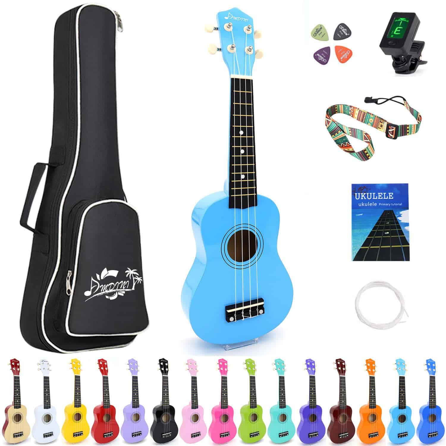 Ukulele Soprano Amdini de 21 pulgadas de - Primario