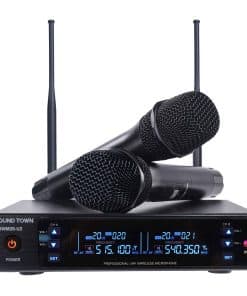 Sistema de Micrófono Inalámbrico UHF de 200 Canales de