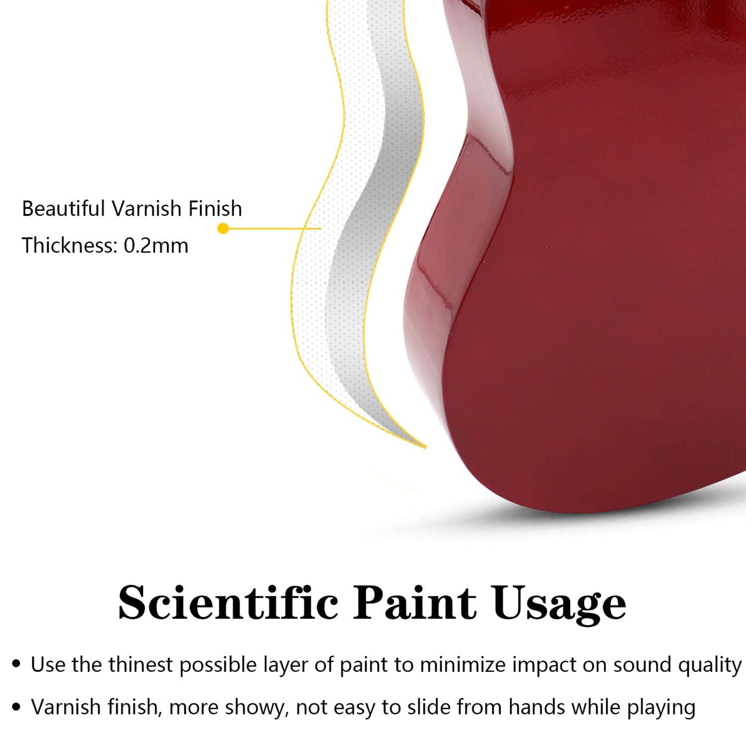 Ukulele Soprano Amdini de 21 pulgadas de Madera de Basswood - Imagen 8