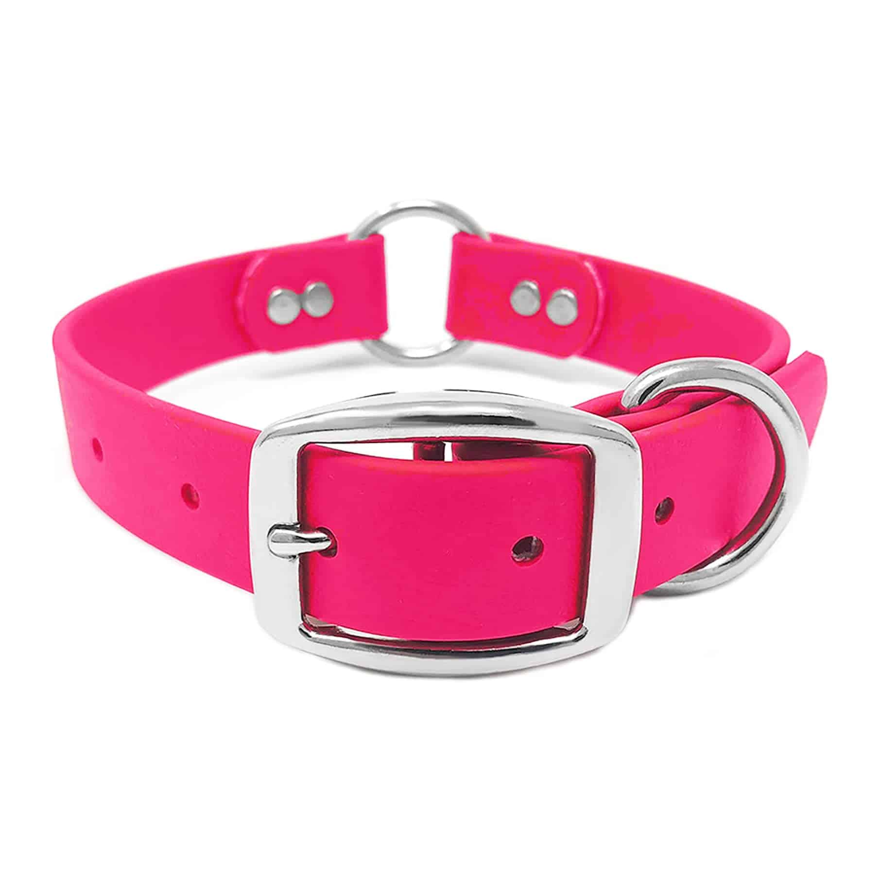 Collar de Perro Impermeable Rosa Pequeño de Regal Dog