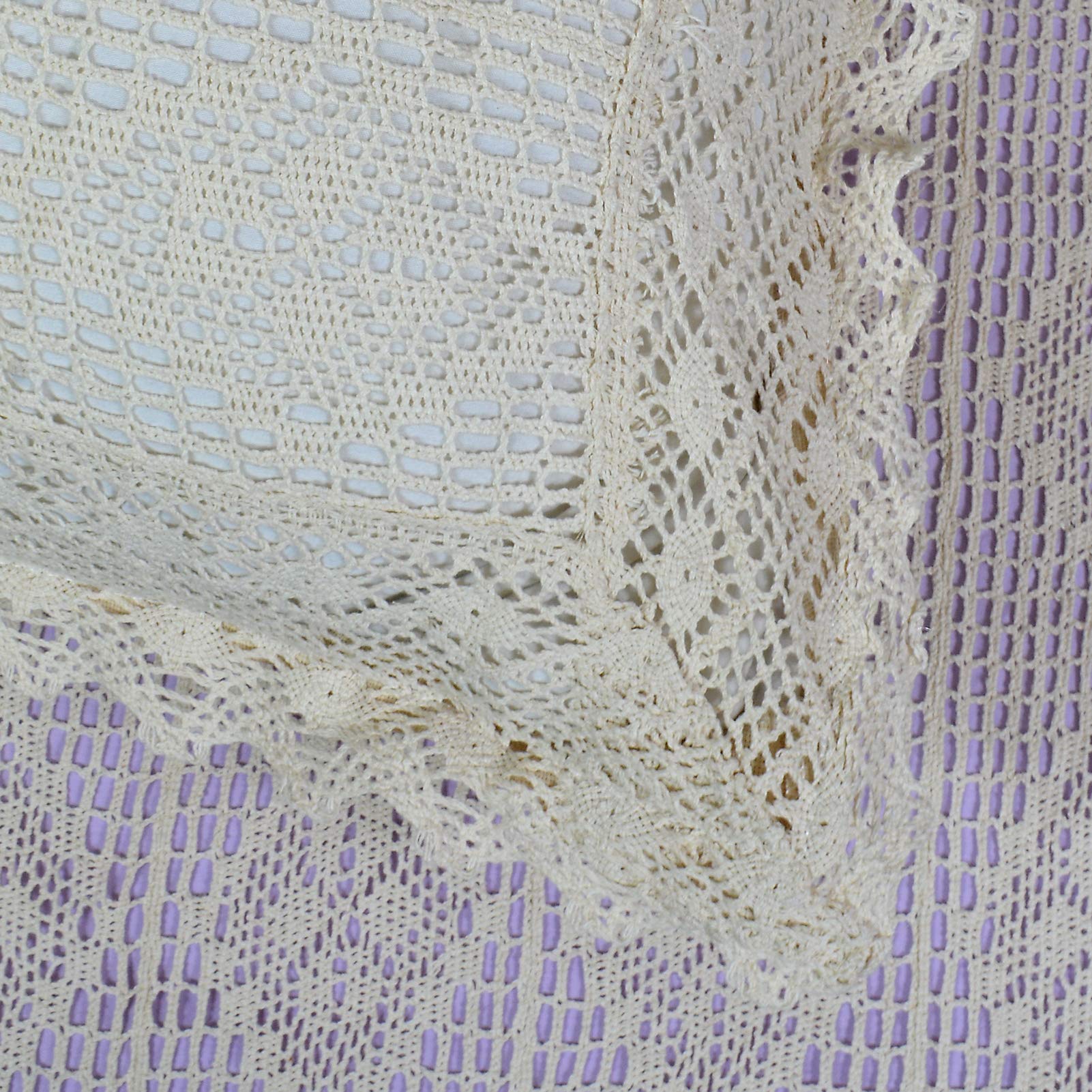 ABREEZE Juego de Ropa de Cama Vintage Hecho a Mano con - Imagen 7