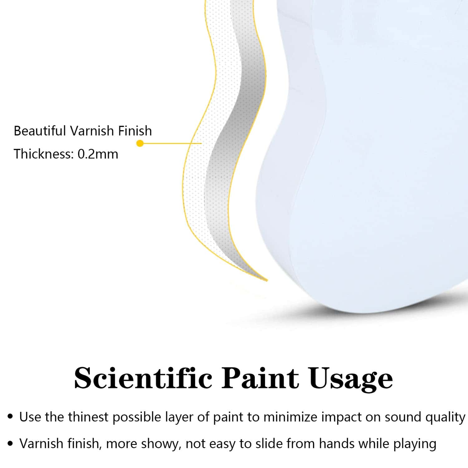 Ukulele Soprano Amdini de 21 pulgadas de -Amdini - Imagen 8