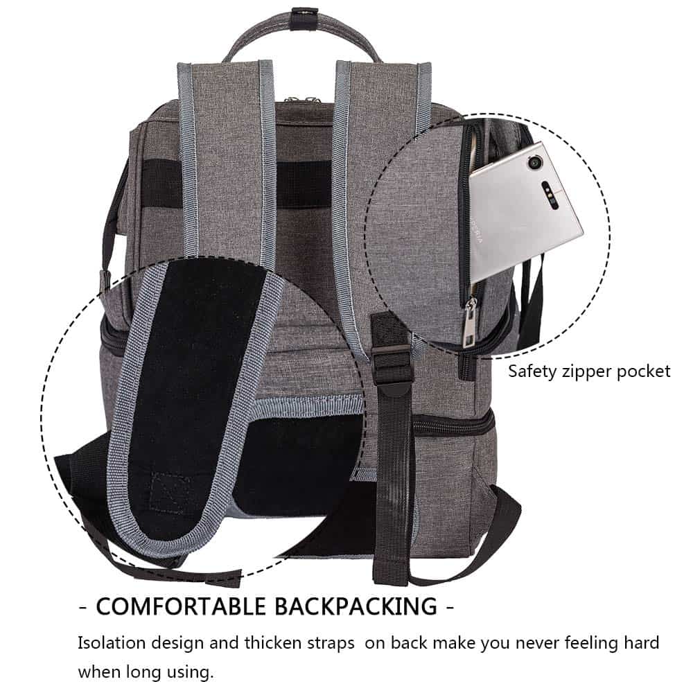 Mochila para Extractor de Leche - Bolsa Refrigerante e - Imagen 7