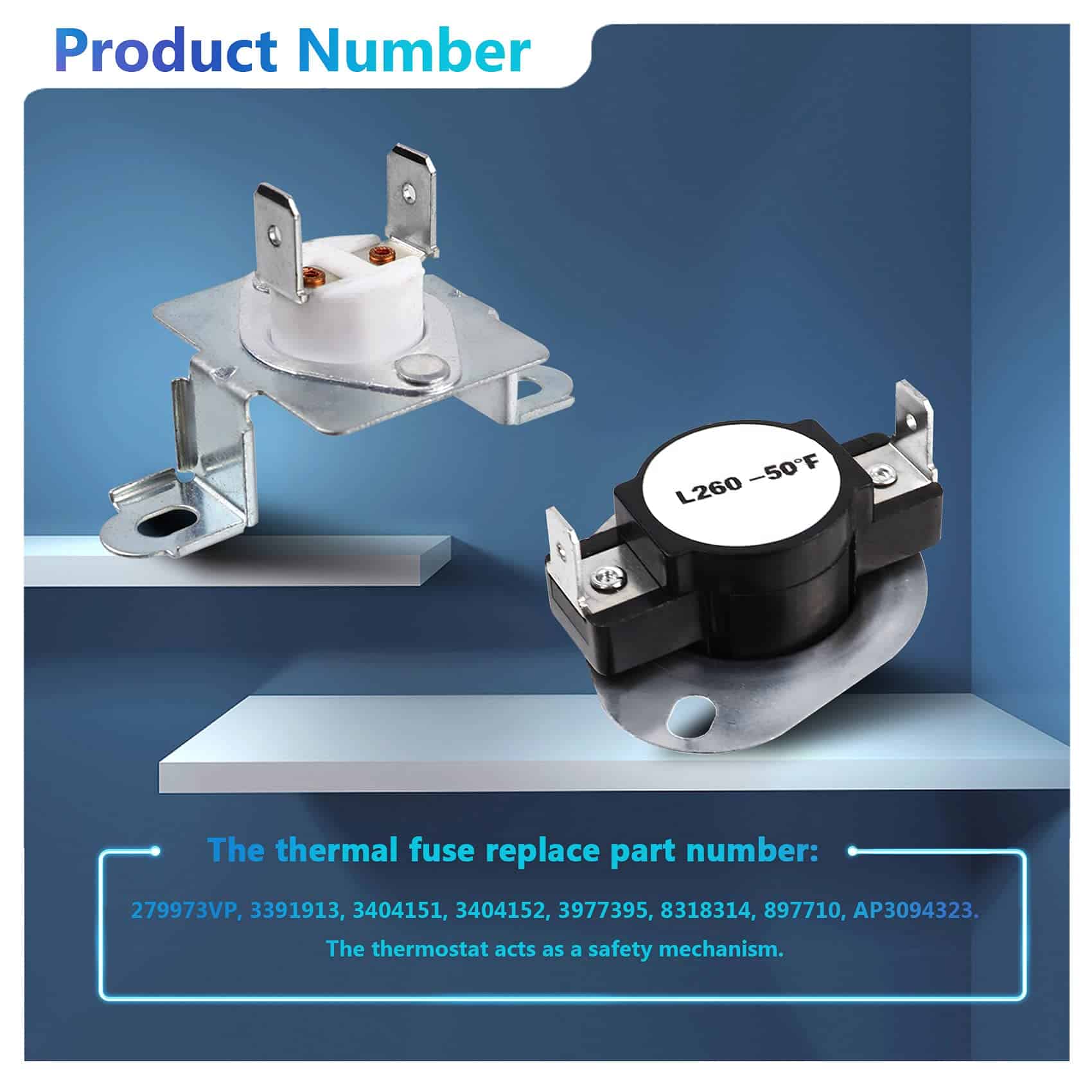 Kit de Elemento Calefactor 3387747 & Termostato 279816 & - Imagen 5