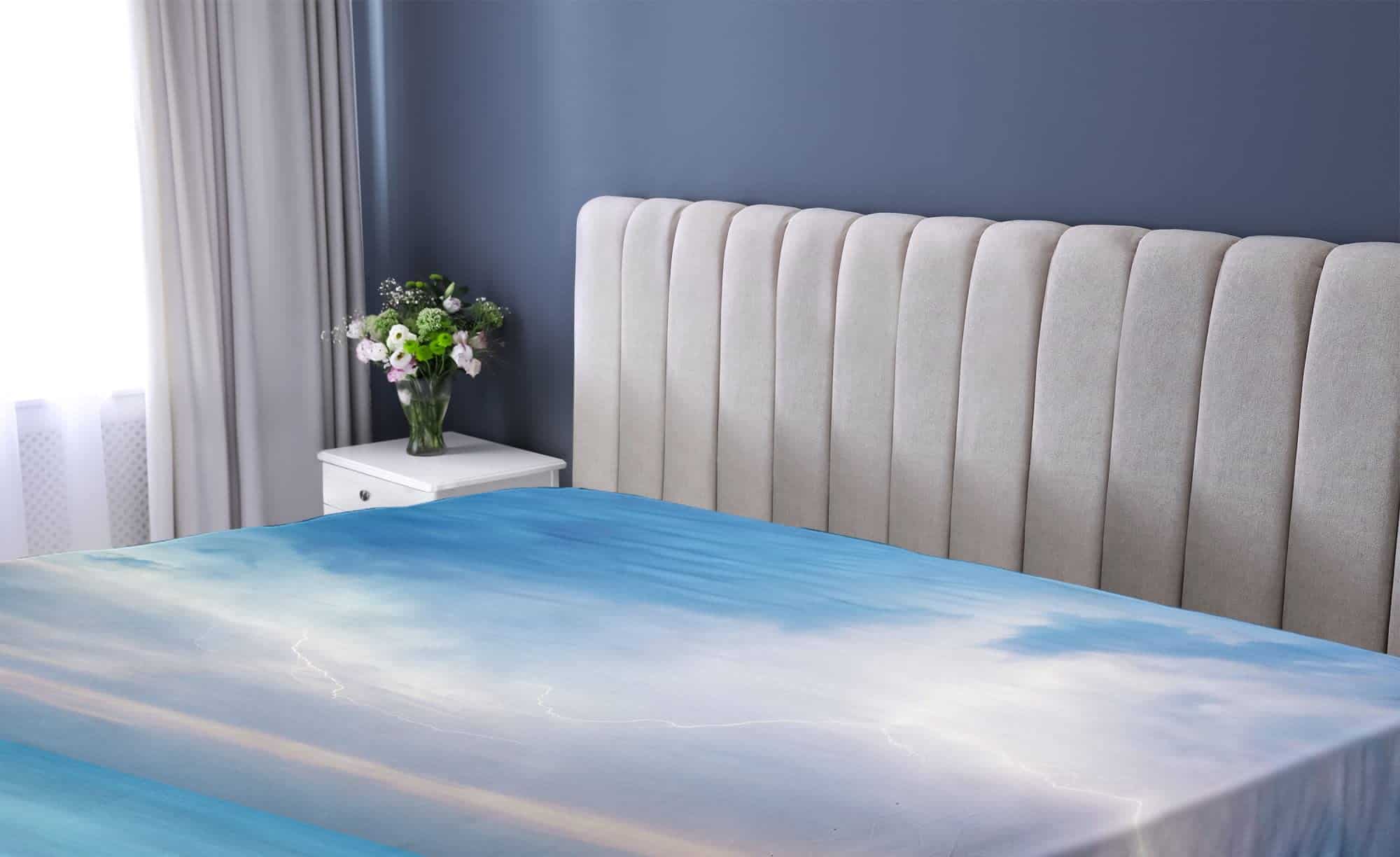 Lunarable Nature Sábana Ajustable, Rocas en el Océano - Imagen 3