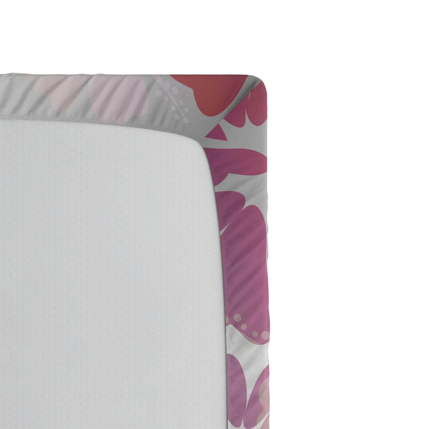 Sábana Ajustable Lunarable Hawaiian, Tema Floral Exótico de - Imagen 6