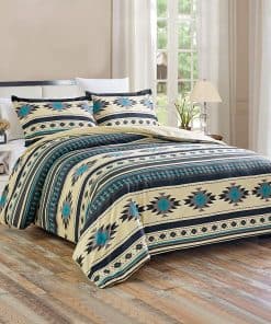 Juego de Edredón Chezmoi Collection de 3 Piezas con