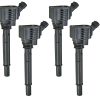 Set de 4 bobinas de encendido ENA Compatible con Dodge Fiat