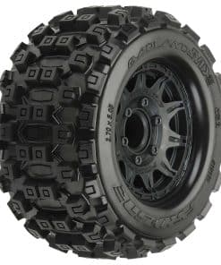 Pro-Line Racing Badlands MX28 2.8 MTD Raid Negro 6x30 F/R