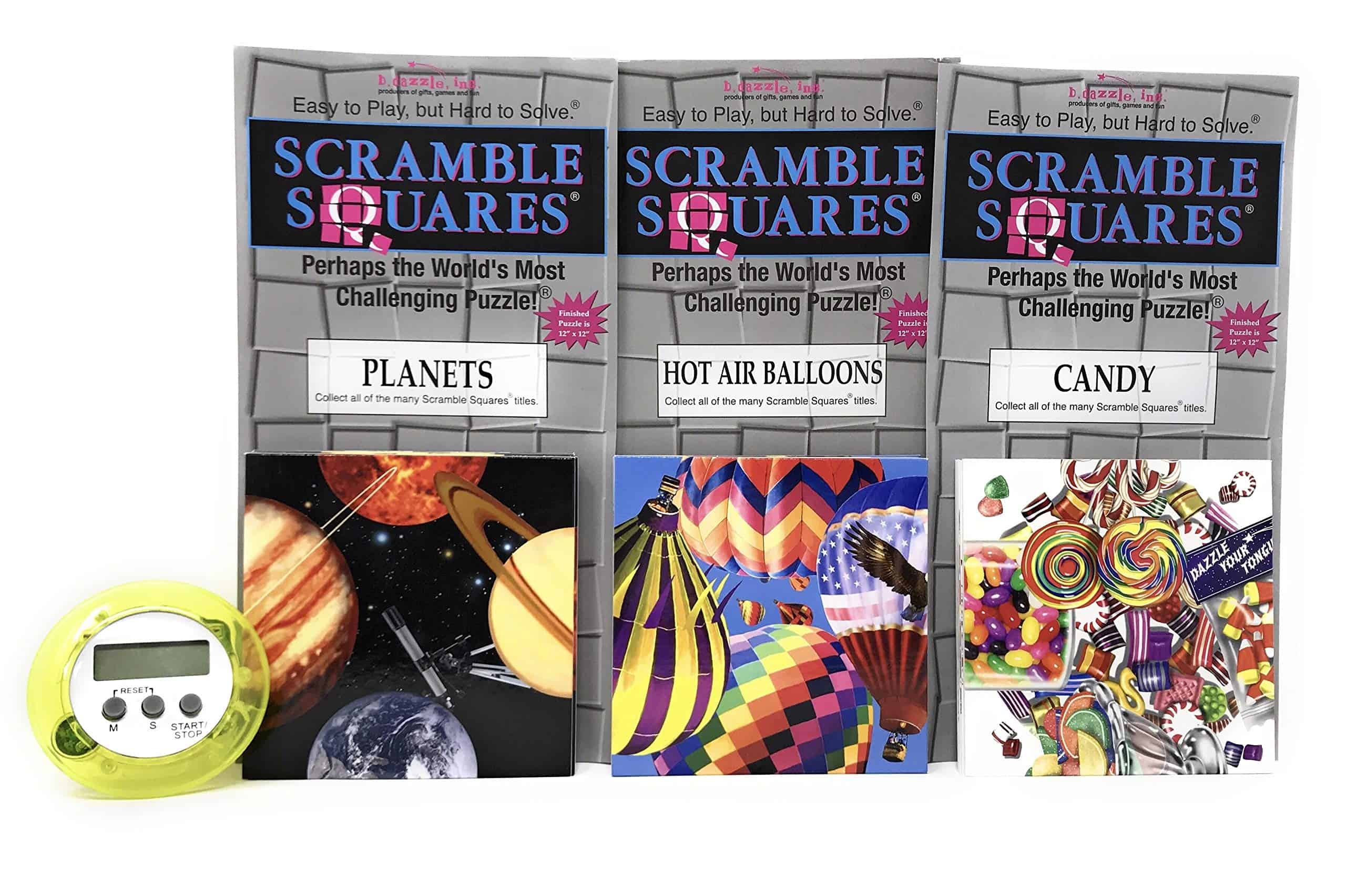 Paquete de Rompecabezas Scramble Squares B. Dazzle para