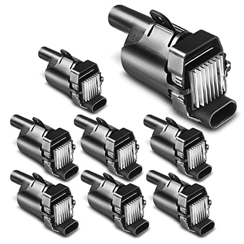 Conjunto premium de 8 Bobinas de Encendido Redondas