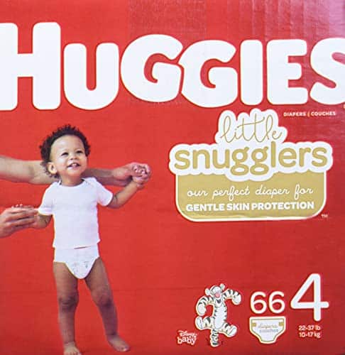 Pañales Huggies Little Snugglers, Talla 4 - Imagen 3