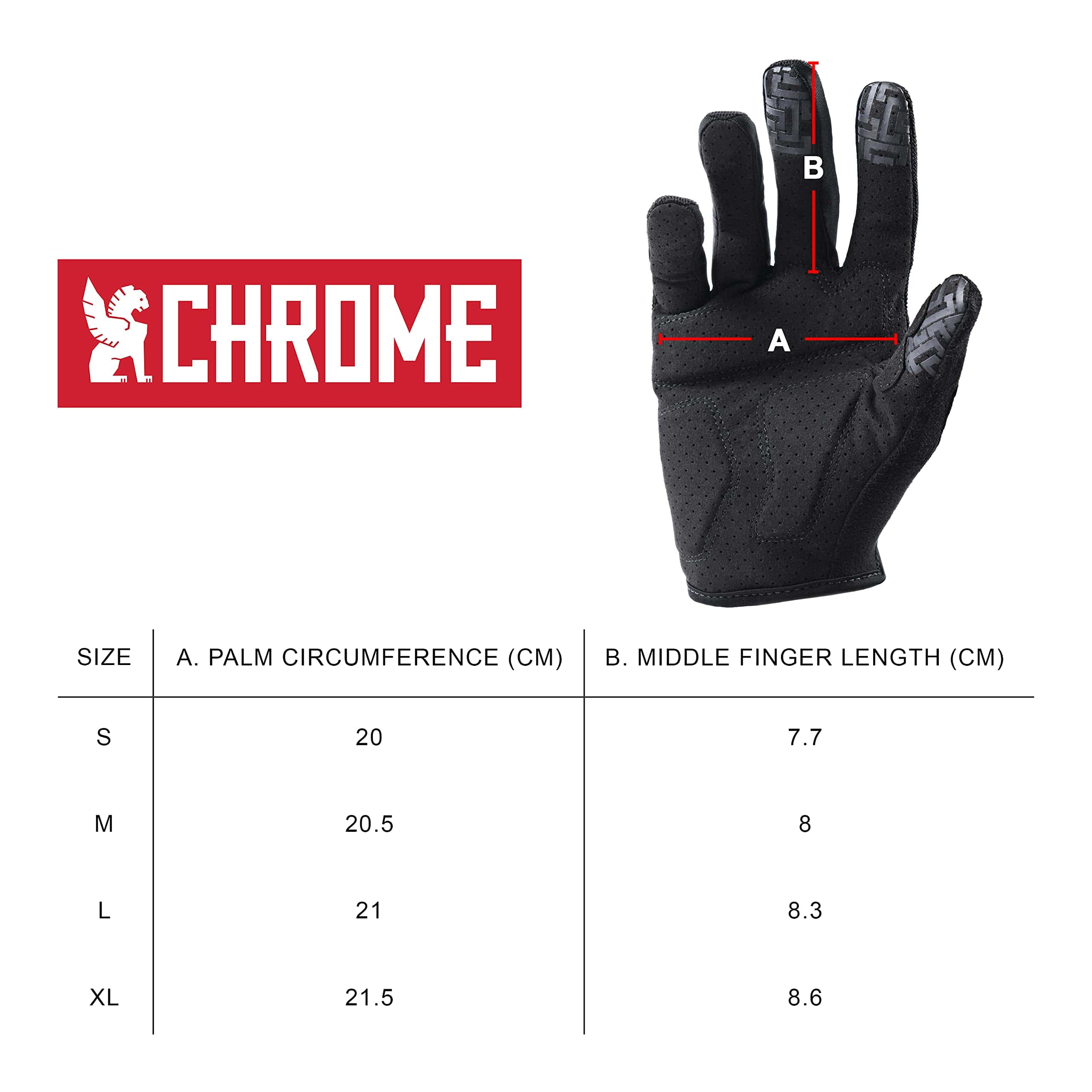 Guantes para ciclismo de peso medio Chrome Industries - - Imagen 5