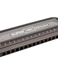 Hohner M758601 Super 64 Armónica de Acero Inoxidable