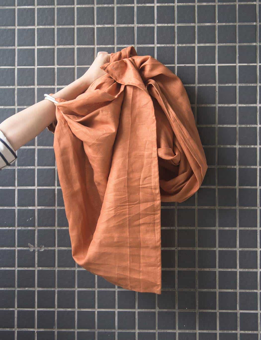 Fular Portabebés Vlokup Baby Ring Sling, Extra Suave - Imagen 9