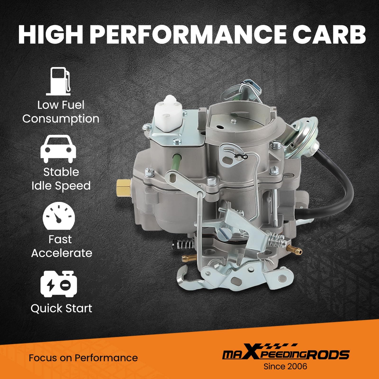 Carburador de 2 Barriles para Jeep BBD 6 Cilindros 4.2L - Imagen 4