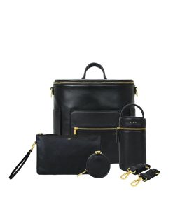 Conjunto de bolsa de pañales FAWN DESIGN - Mochila de piel