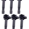 Juego de 6 Bobinas de Encendido Compatible con Acura Honda