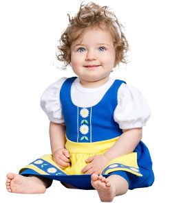 Traje Nacional Sueco Tradicional para Niños - Vestido de