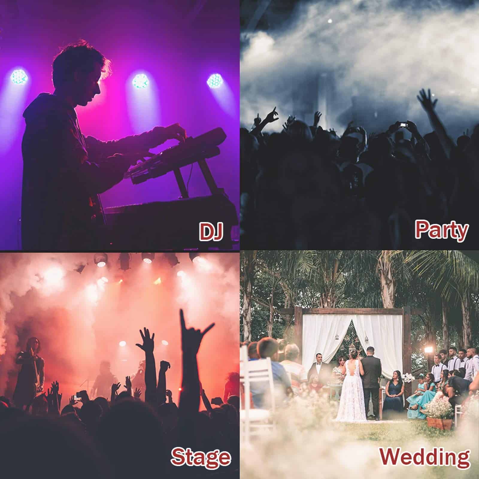 Máquina de Humo ATDAWN con Luces, Control Remoto - Imagen 8