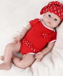 IVITA Muñeca de Silicona de Cuerpo Completo de 18 pulgadas,