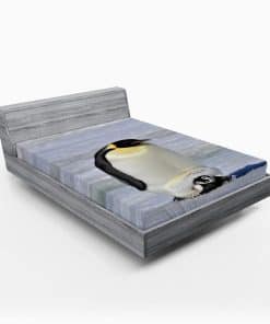 Sábana Ajustable Lunarable Pingüino, Pingüino Emperador con