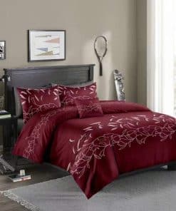 Juego de Funda Nórdica Europea Queen Jacquard Real Colcha