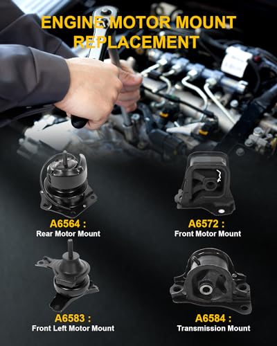 Soporte de Motor y Transmisión OCPTY Compatible para Honda - Imagen 8