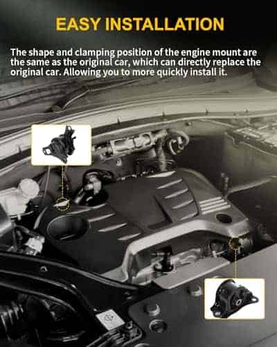 Soporte de Motor y Transmisión OCPTY Compatible para Honda - Imagen 4