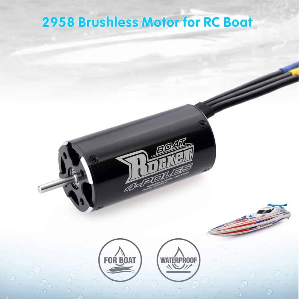 Motor Brushless Impermeable Surpass Hobby Rocket 2958 - Imagen 5