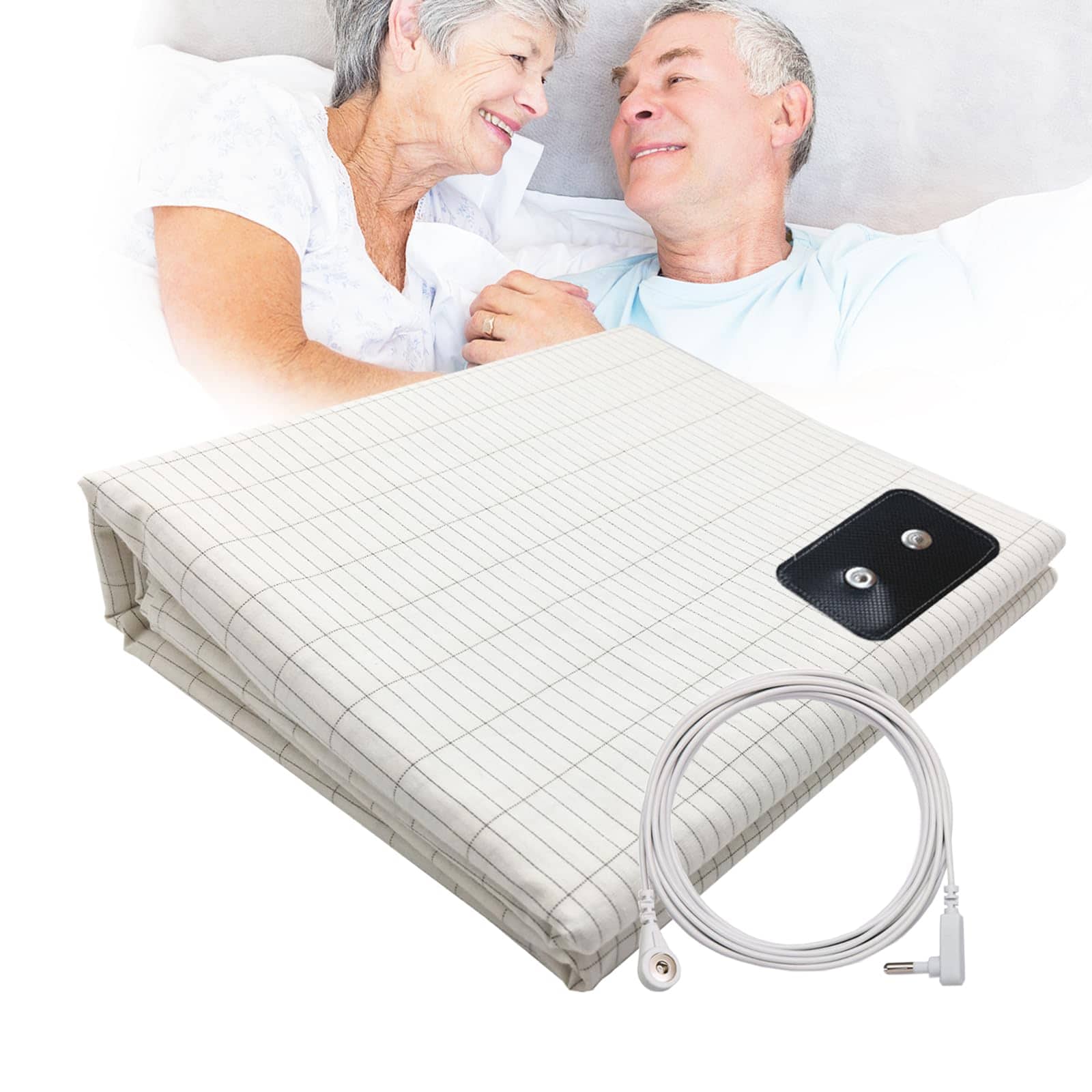 Sábana de Conexión Reina con Sábana Plana Conductora de