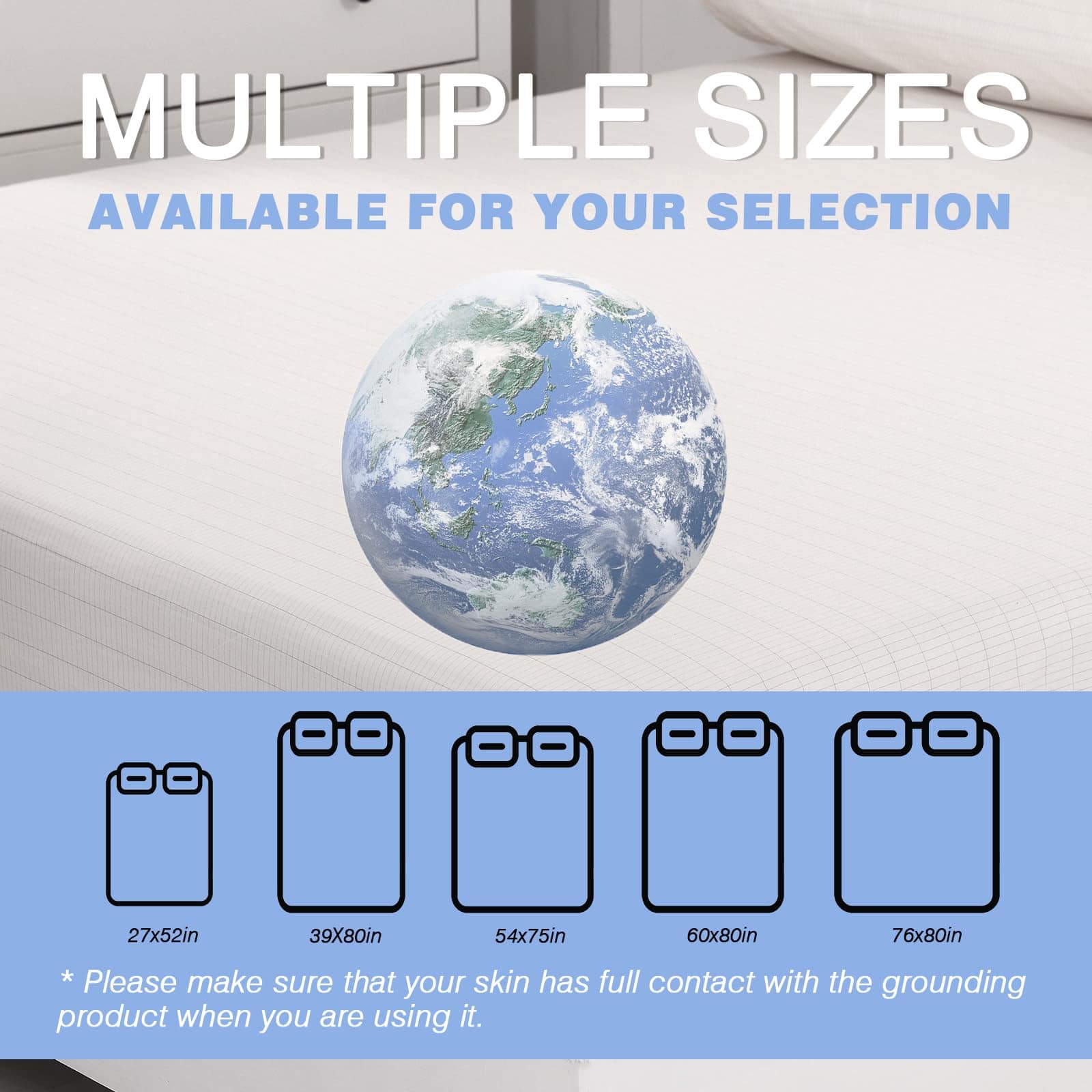 Sábana de Conexión Reina con Sábana Plana Conductora de - Imagen 8