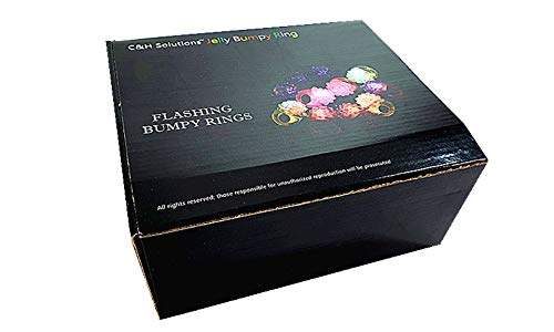 Anillos de Dedo Brillantes Blancos con LED Intermitente - Imagen 10