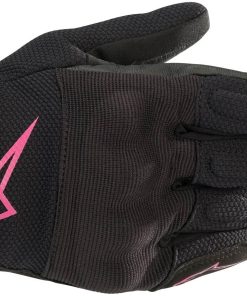Guantes Alpinestars Stella S-Max Drystar para -Negro/Rosa